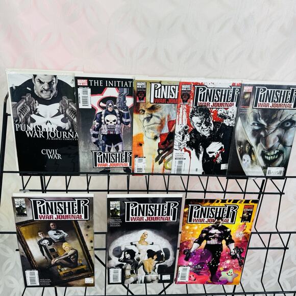 Punisher War Journal 1 7 16-20 Annual 1 Lot Civil War Initiative - Picture 1 of 6